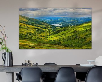 View over the Lake District by Henk Meijer Photography