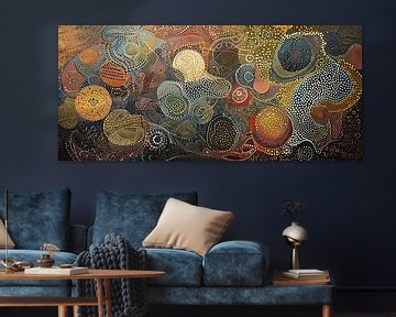 Aboriginal Dot Art van ARTEO Schilderijen