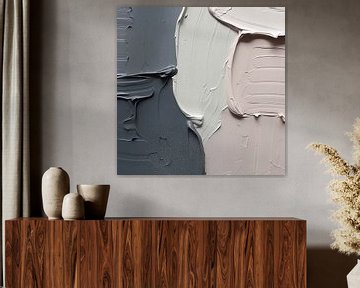 Layered Feelings in Shades of Grey by Color Square