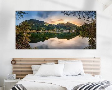 Le lac Spitzingsee en Bavière sur Voss Fine Art Fotografie