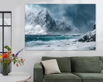 L'hiver sur la côte norvégienne