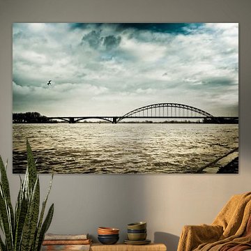 Dark clouds over Nijmegen by Bas Stijntjes