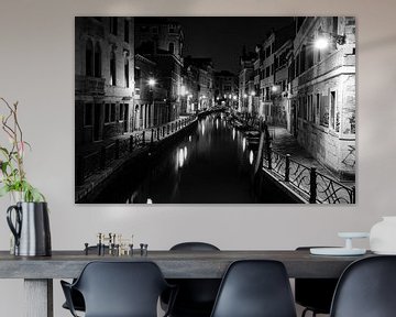 Venise en noir et blanc sur Robin Schalk