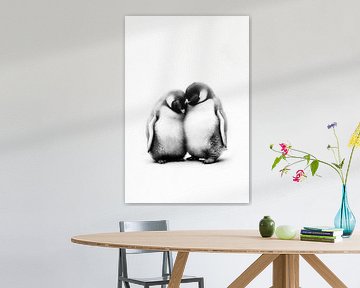 L'amour des pingouins sur Karina Brouwer