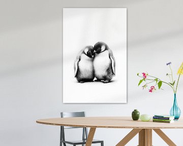 L'amour des pingouins sur Karina Brouwer