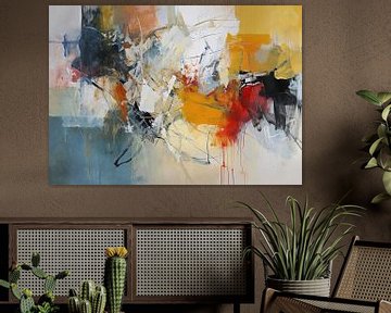 Dynamic Contrast | Abstract Expressionism by ARTEO Paintings