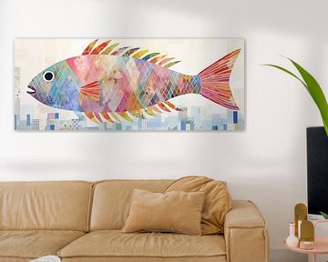 Aquarium coloré sur Art Merveilleux