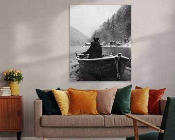 Winter aan het bergmeer