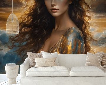 Das goldene Kleid von Jolique Arte