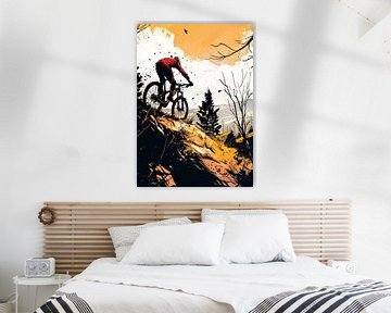 Cycling Bike sport art #cycling by JBJart Justyna Jaszke