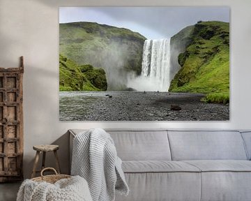 Skogarfoss sur Ab Wubben