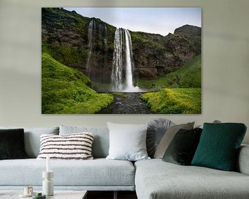 Seljalandsfoss waterfall by Ab Wubben