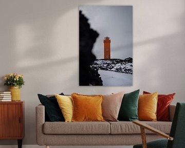 Lighthouse, Iceland by Joost Jongeneel