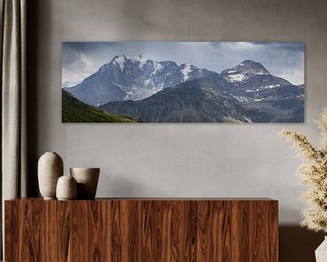 Simplonpas, Bergzicht, Zwitserland van Imladris Images