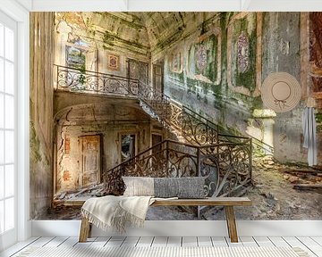 Forgotten stairs of Italy van Oscar Beins