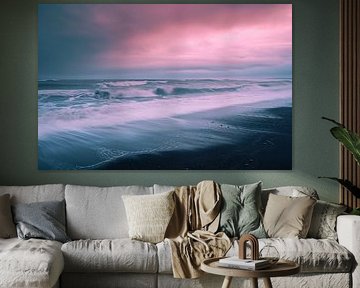 Magisch licht op de Atlantische Oceaan