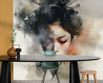 Echo's van Elegance - Aziatisch - vrouw van Eva Lee