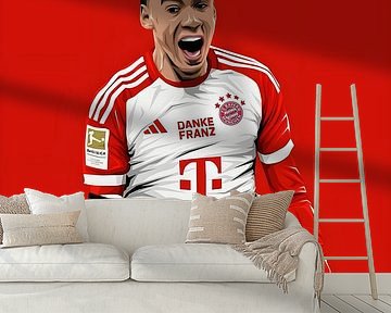 Jamal Musiala - Bayern München van Sport Design