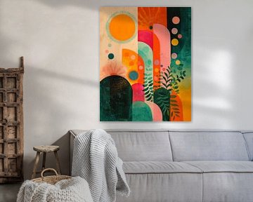 Verrassend en kleurrijk, modern en abstract van Studio Allee