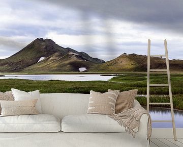 Berglandschap in Landmannalaugar