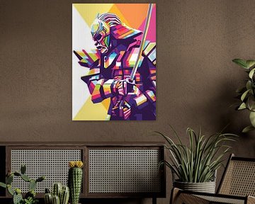 Pop-Art-Samurai von artisticdesign1903