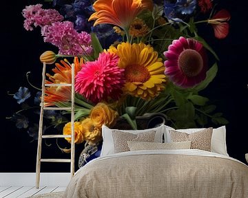 Kleurrijk Geluk | Bloemen Boeket van Flora Exlusive