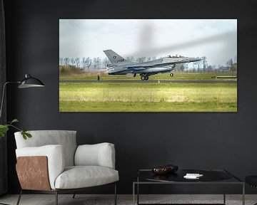 Décollage avec postcombustion du Dutch F-16. sur Jaap van den Berg