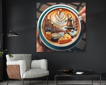 Cafe Latte Alkmaar by Digital Art Nederland