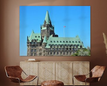 Confederation Building Ottawa by Karel Frielink