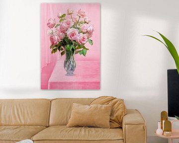 The Pink Still Life von Marja van den Hurk