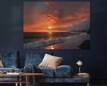 Gouden Horizon van Timba Art