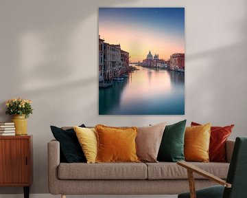 Grand canal de Venise au lever du soleil. Italie sur Stefano Orazzini