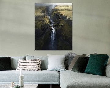 IJsland van bovenaf