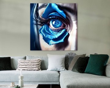 Lady Blue Eye by Quinta Mandala