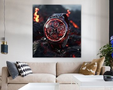Nahaufnahme einer Uhr