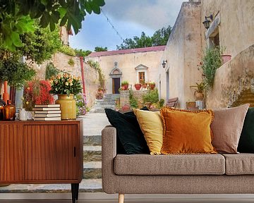 Monastery Garden,  Crete Island(Greece) van King Photography