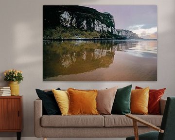 Morning reflection on Purakaunui Bay by Nicolette Suijkerbuijk