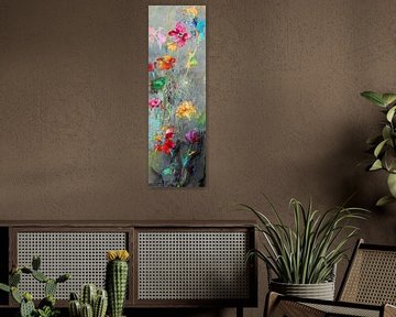 Long Flowers van Atelier Paint-Ing