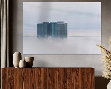 De Rotterdam | 44 floors | Mist Rotterdam van Rob de Voogd / zzapback