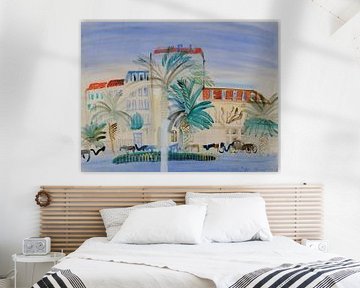 Raoul Dufy - Hotel in Cannes (1925) von Peter Balan