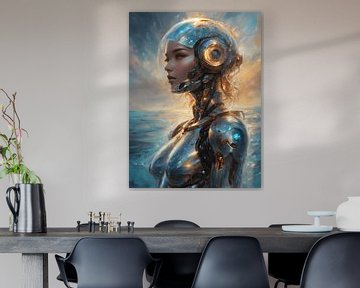 Robot Vrouw van de toekomst van Jolique Arte