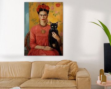 Frida Portret van Artstyle