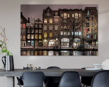 Grachtengordel Amsterdam HDR van Wouter Sikkema