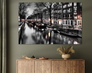 Amsterdam Kanal von Wouter Sikkema