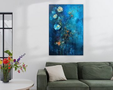 Bloom | Floral Abstract by Blikvanger Schilderijen
