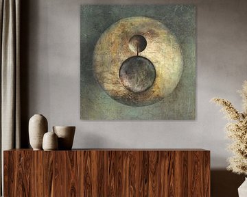 Modern Abstract. Minimalisme met Cirkels. van Alie Ekkelenkamp