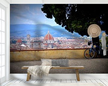 View of Florence, Tuscany in Italy by Bianca Dekkers-van Uden