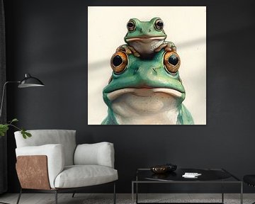 Frogs by But First Framing