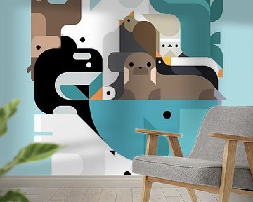 Mixed-Animals - Antarctica