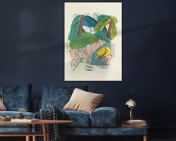 Stéphane Mallarmé &amp ; Raoul Dufy - Madrigaux (Madrigaux) / dessin secondaireRaoul Dufy - livre Madrigaux (Madrigaux), dessin sur Peter Balan